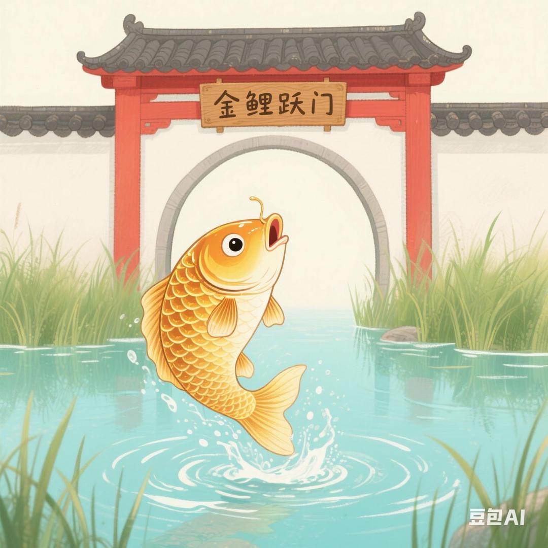金鲤跃门