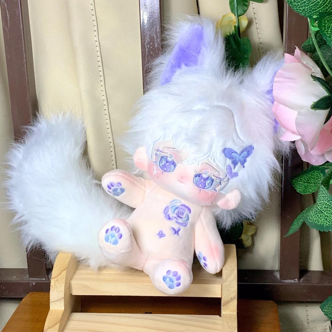 猫七姑娘棉花娃娃