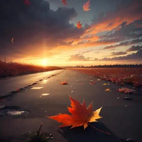 🍁 叶落