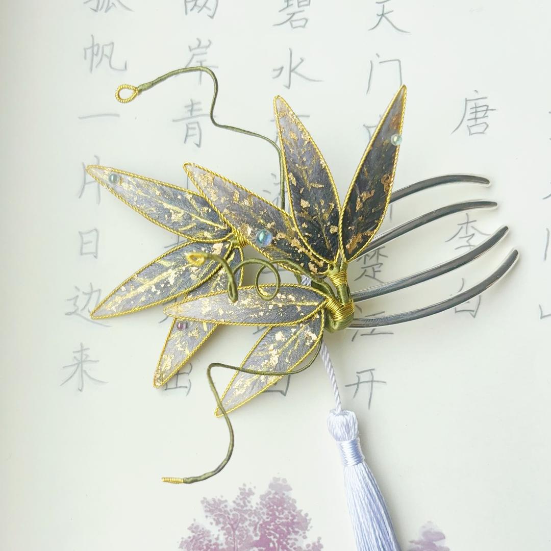 渣渣的绒花（出簪，接单）