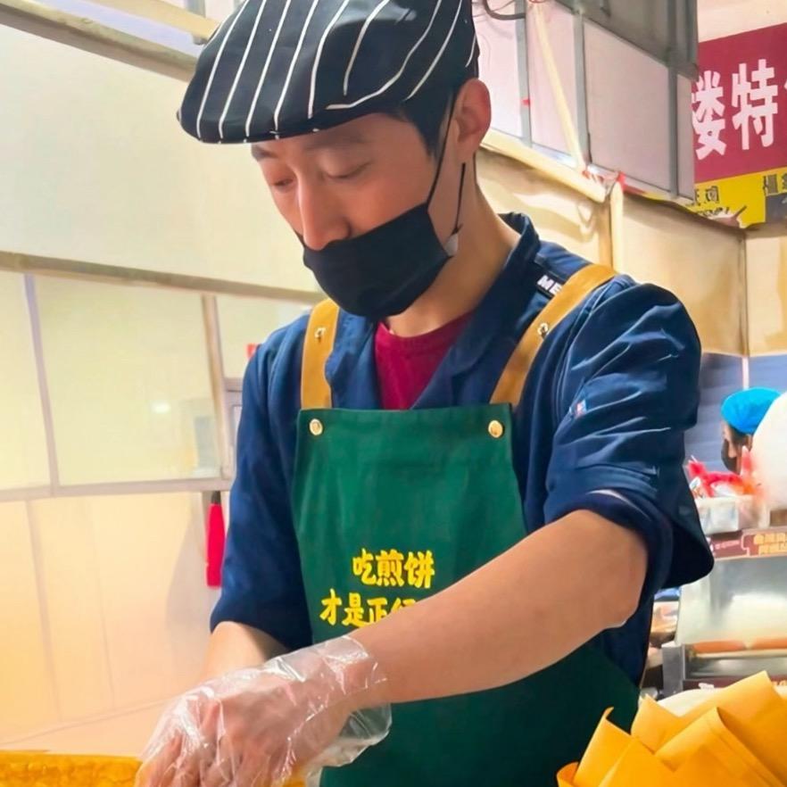 做煎饼的刘涛