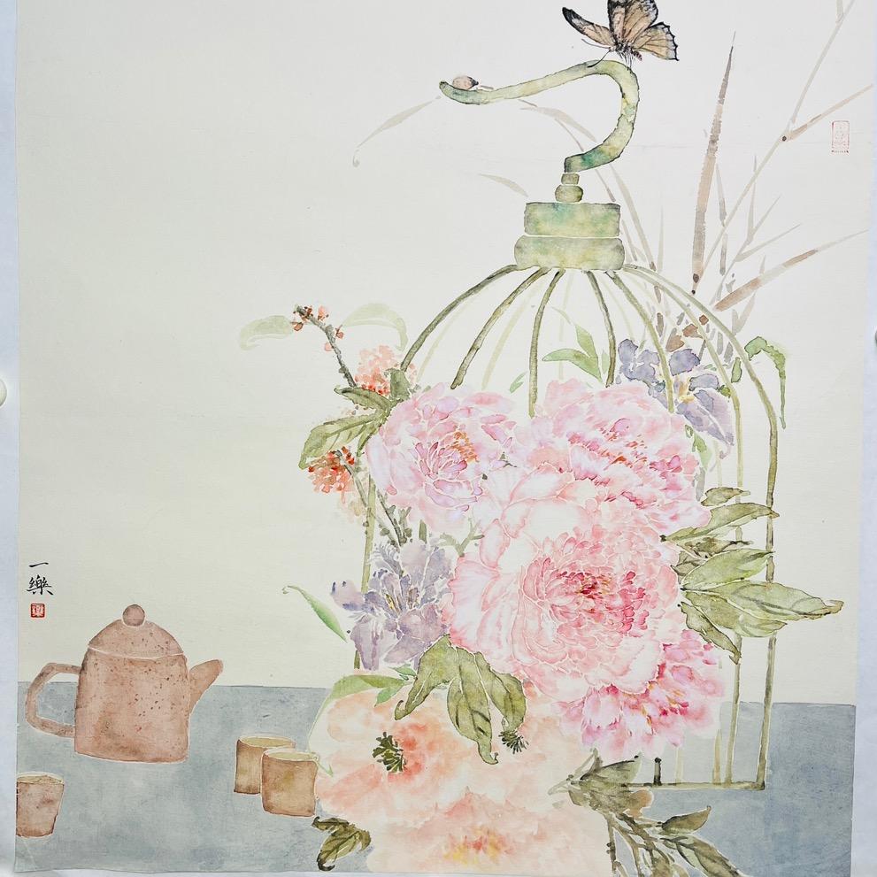 四月的国画