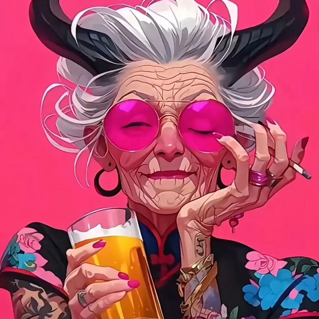 酷老太婆
