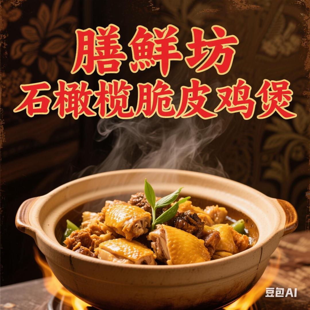 膳鲜坊·石橄榄脆皮鸡煲