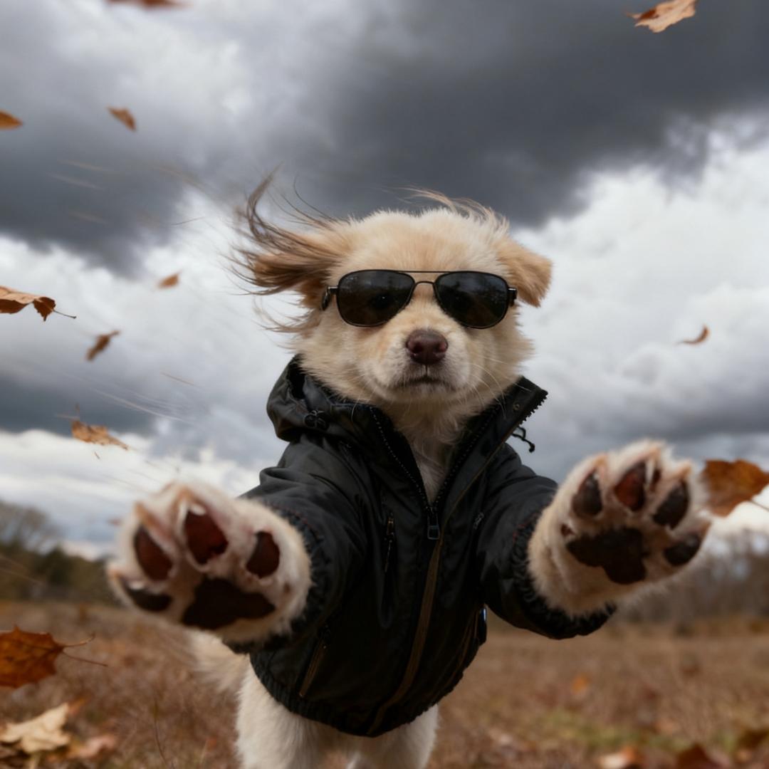 土松财财和黑妞的日常
