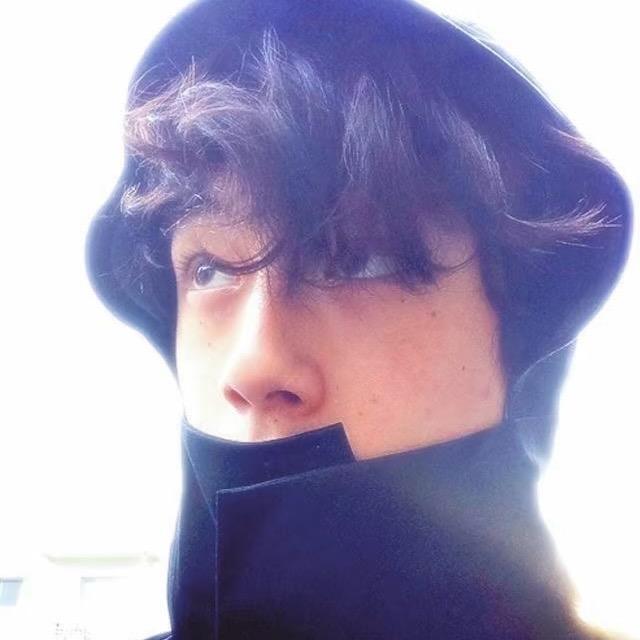 他
