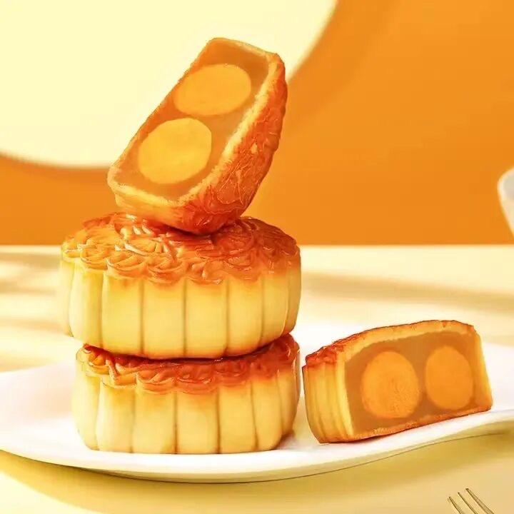真蛋黄月饼