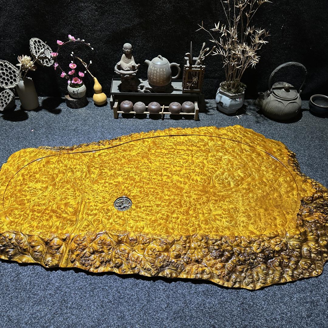 九森金丝楠茶盘