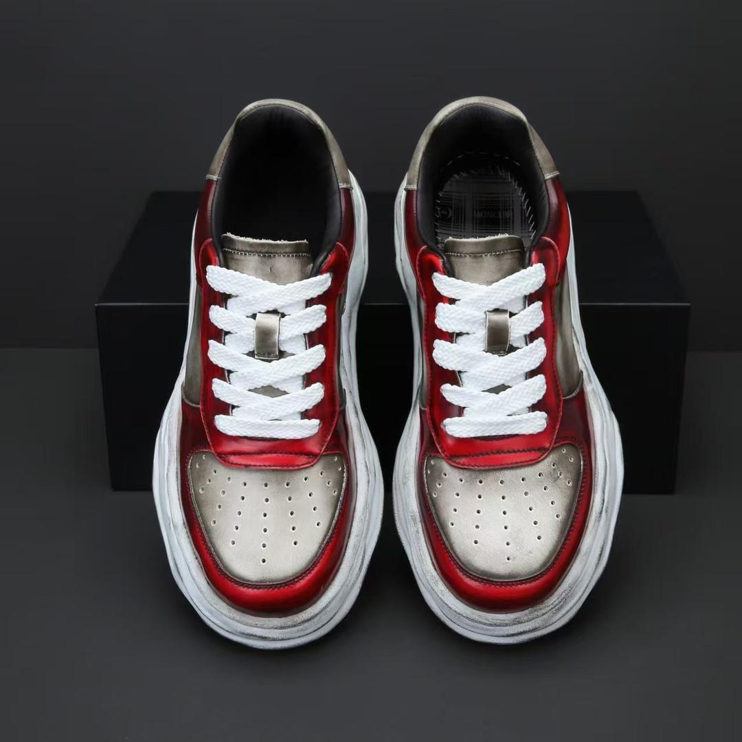 月月手工经典男鞋