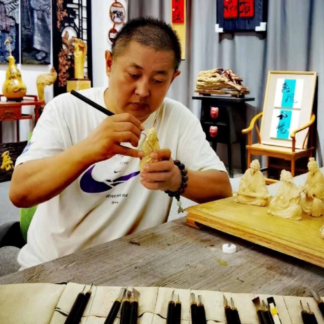 聊城非遗无声木雕