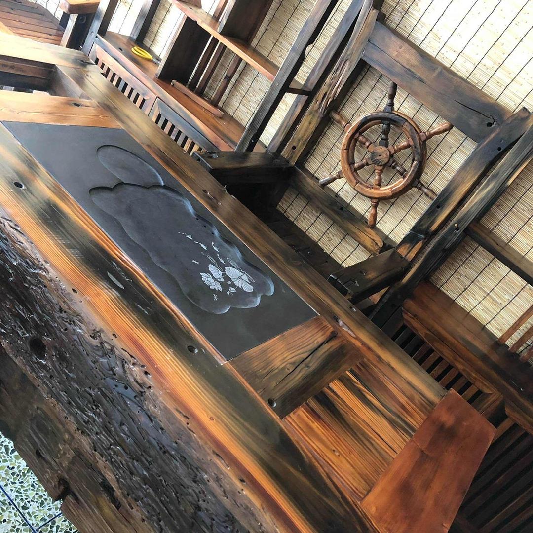 吉龙老船木家具