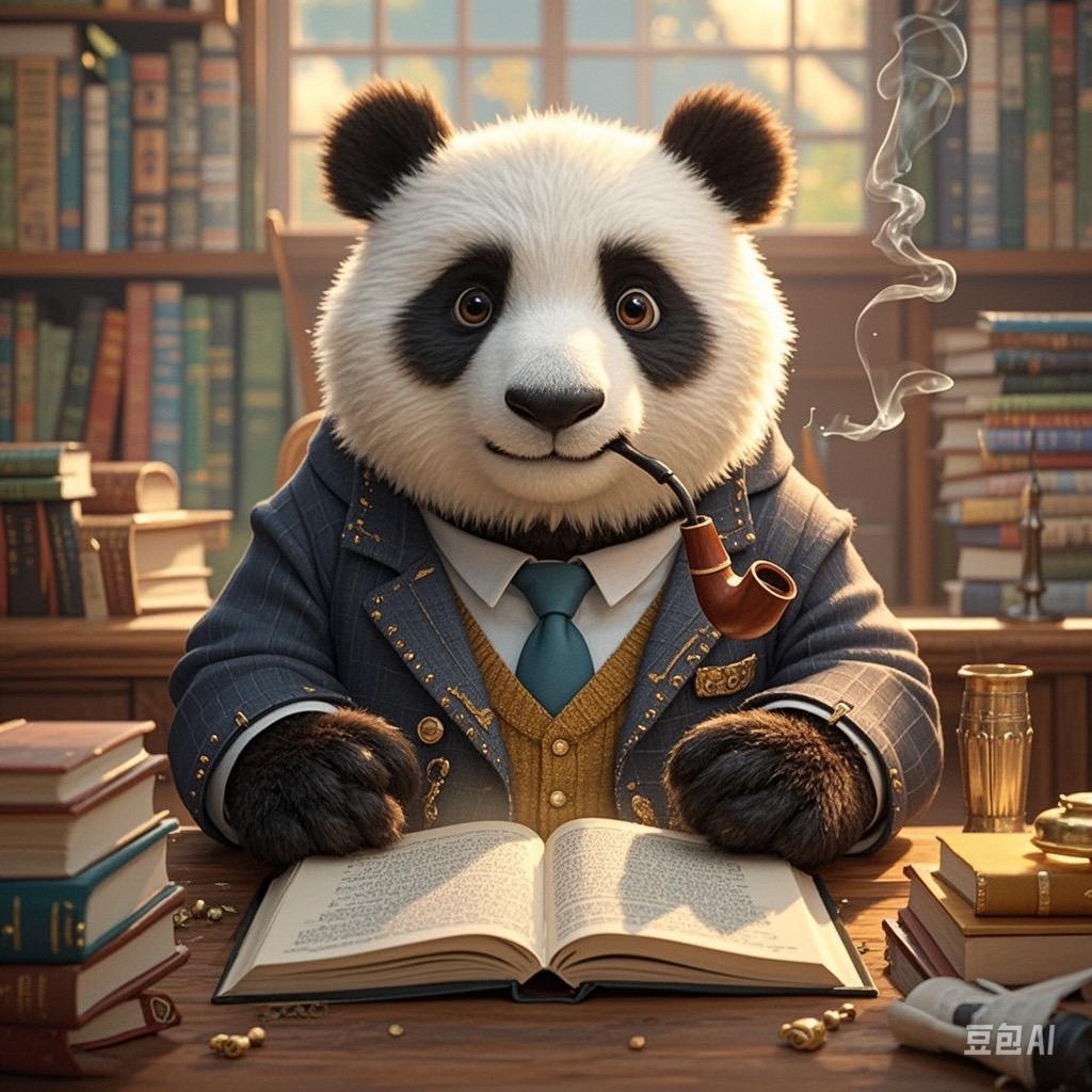 半拉熊猫