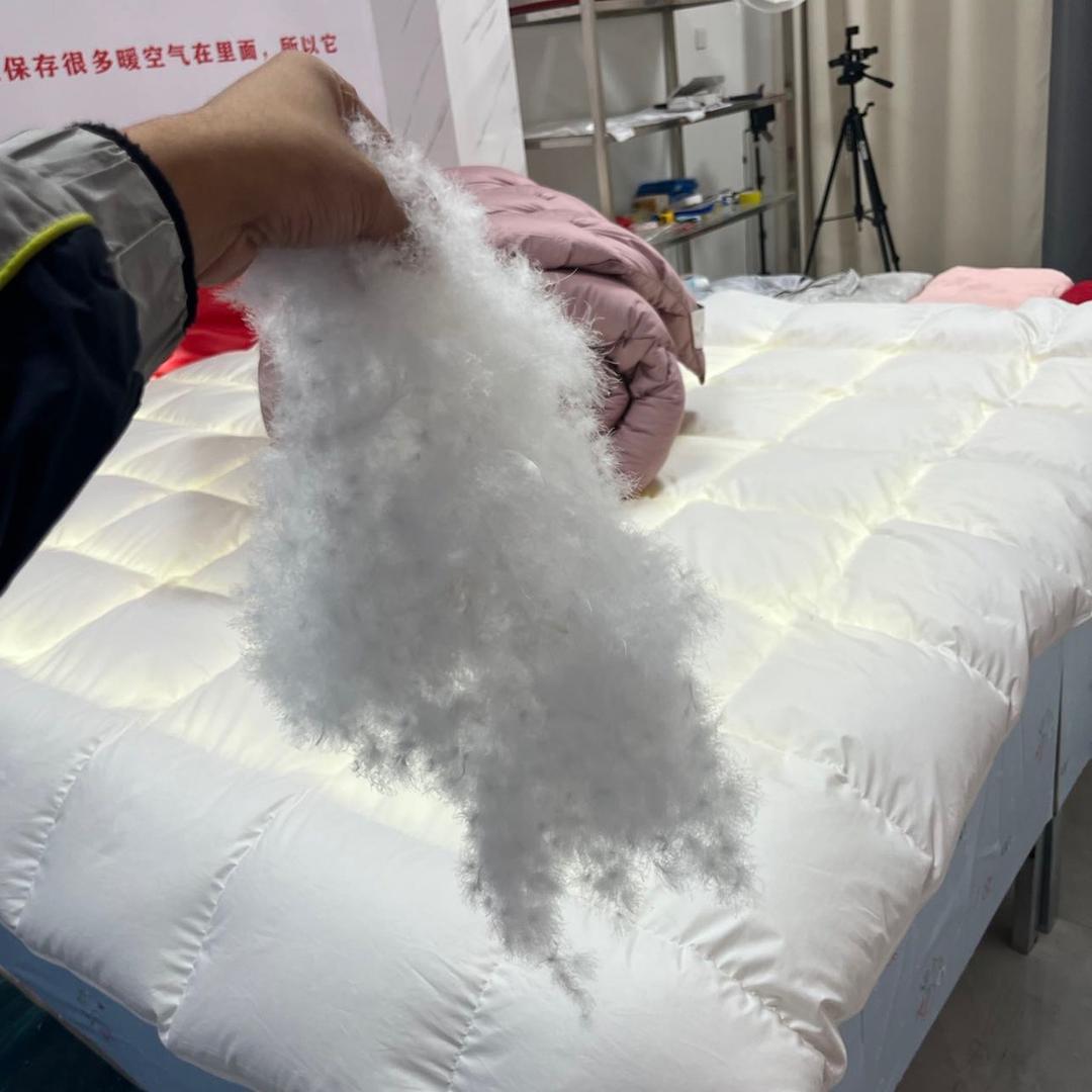 绒梦羽绒被(现场充绒)