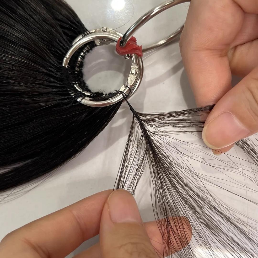 滕州羽毛接发工厂代加工收头发