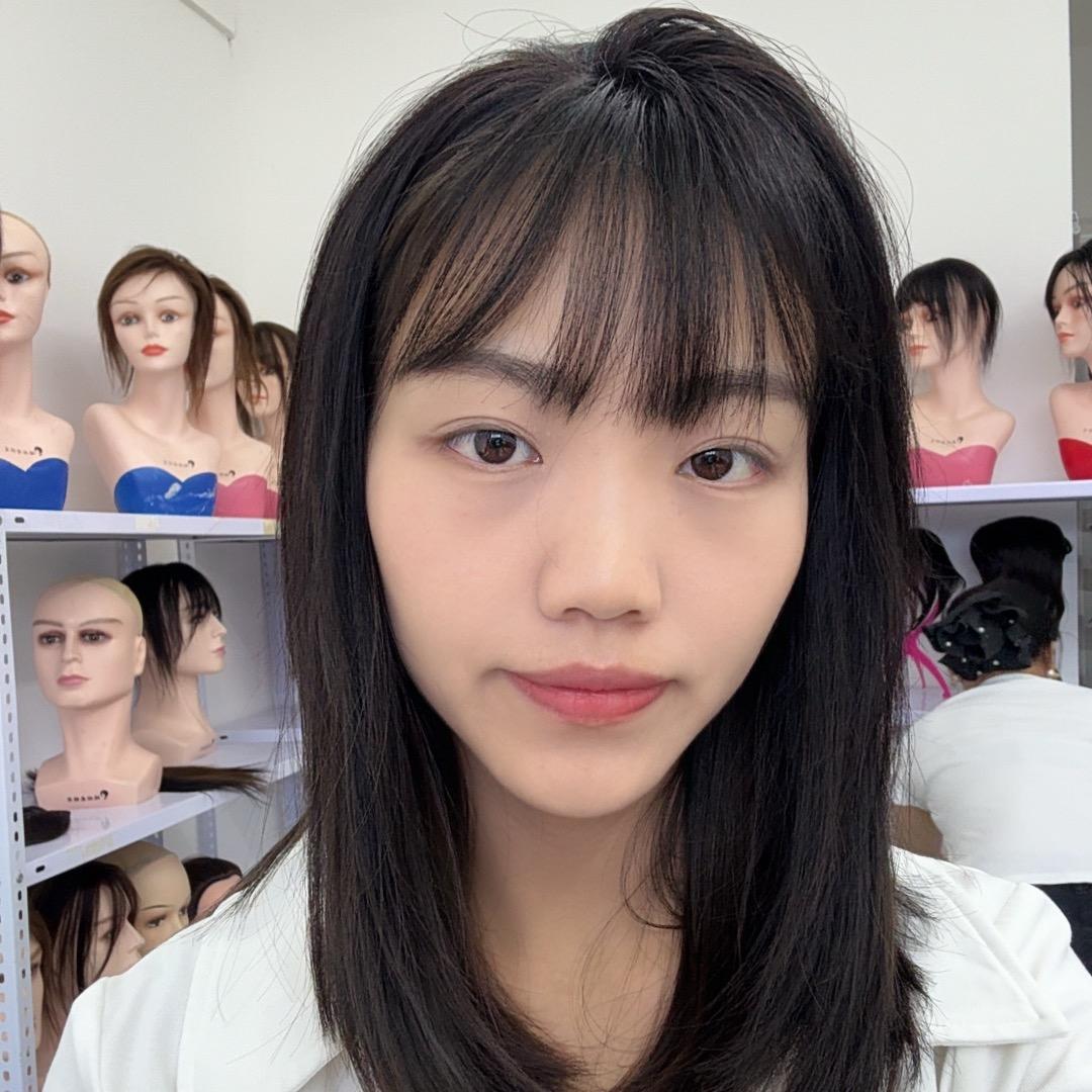 小颖的假发片（收到货 先醒发再佩戴）