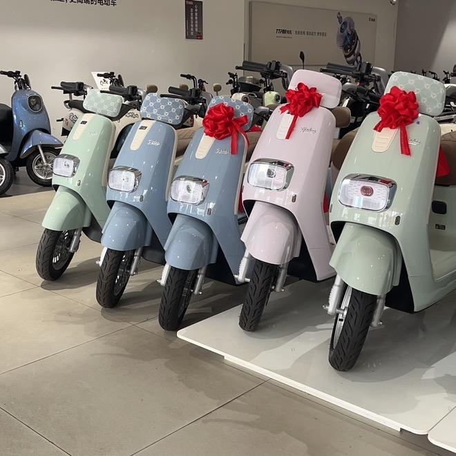 夹竹园雅迪电动车可可