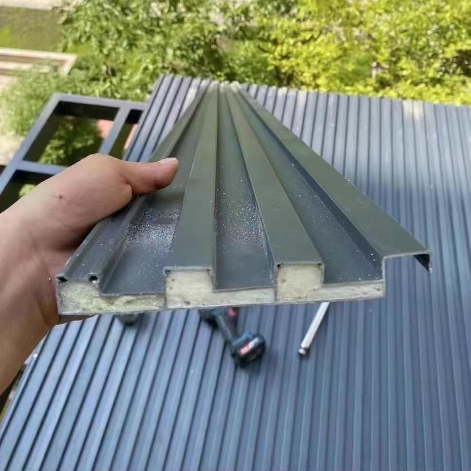 代加工填充聚胺脂隔热铝瓦，一米批发价