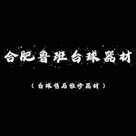 合肥鲁班台球器材