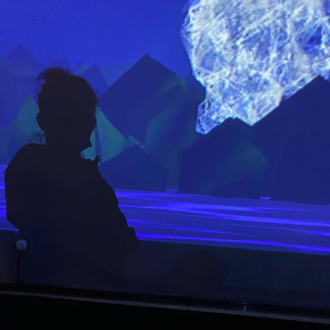 🌈月亮🌸下山了