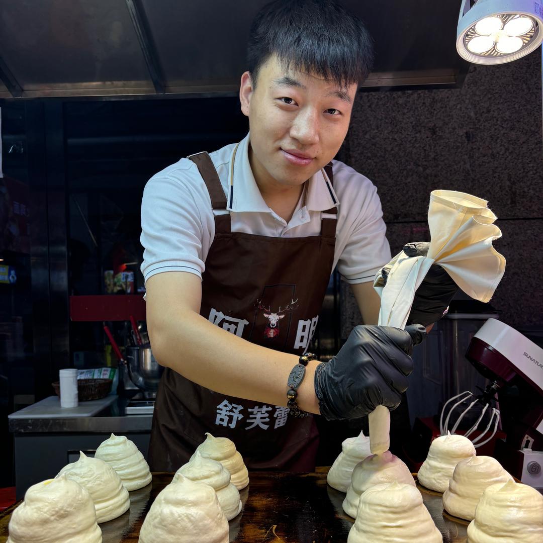 郑州阿明街头舒芙蕾（收徒）