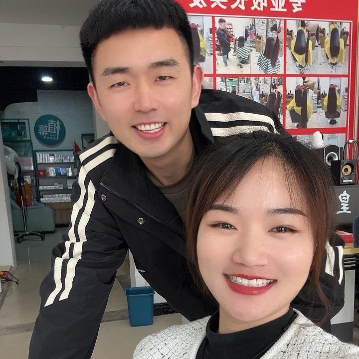 老胡收头发