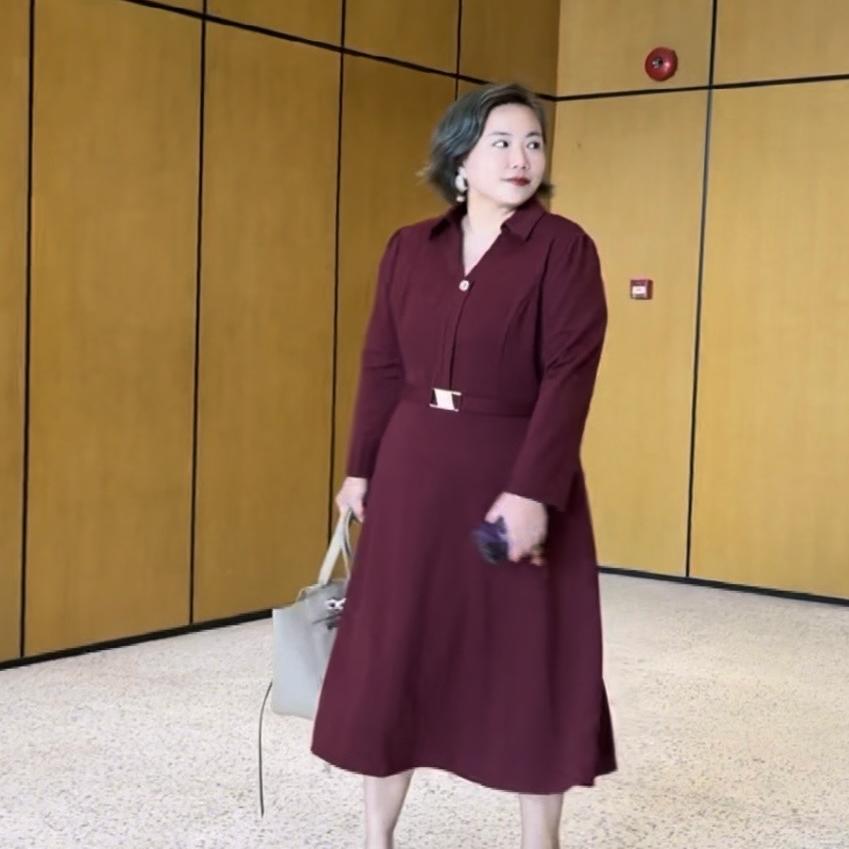 南油鹭鹭高定大码女装郝友服饰