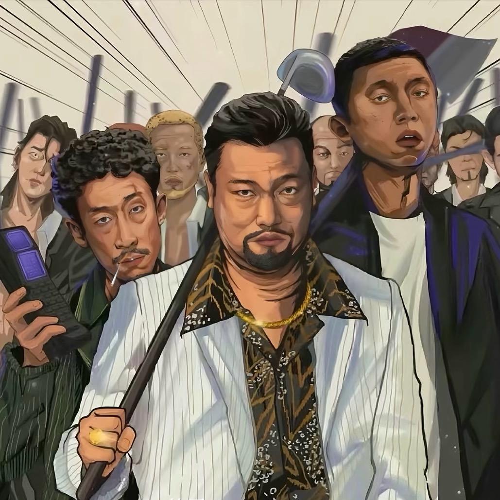 六桶水捡垃圾的