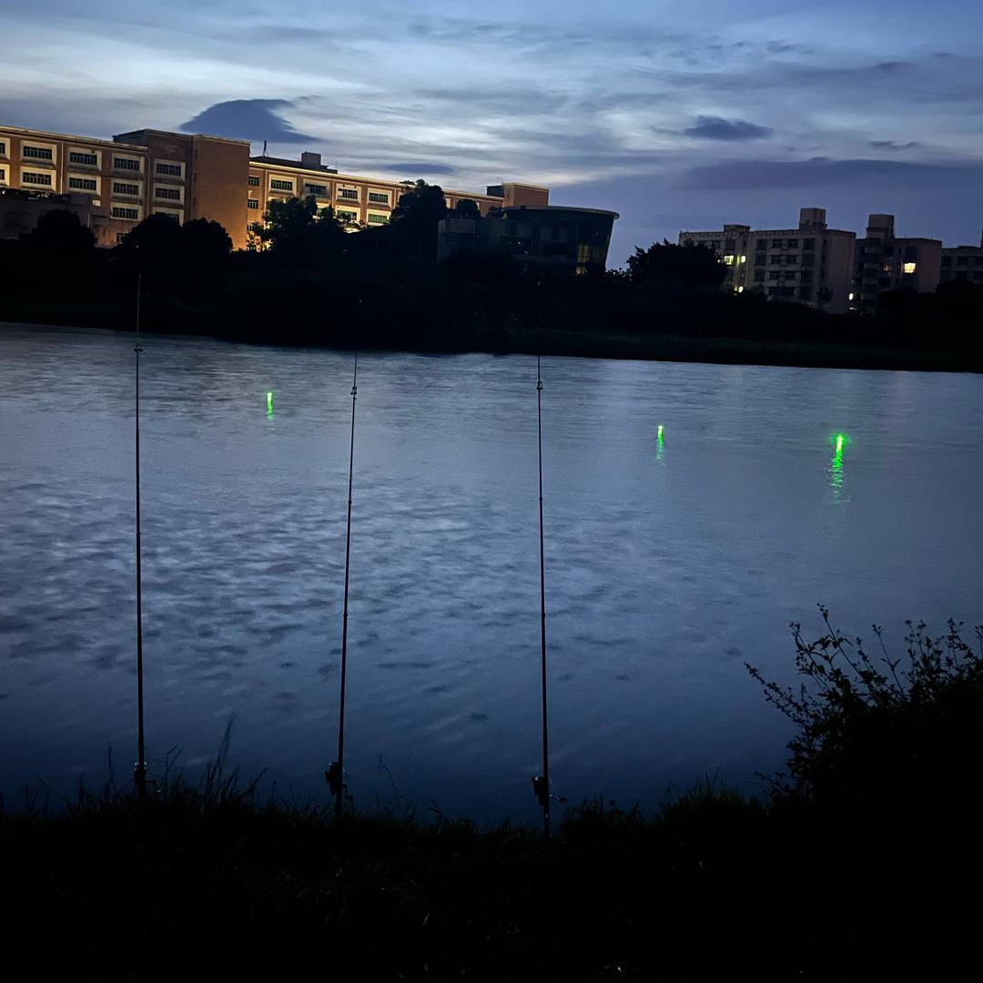 钓威也（手抛离底）