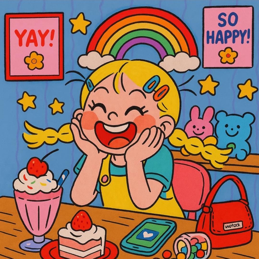 菠萝派在捂嘴笑