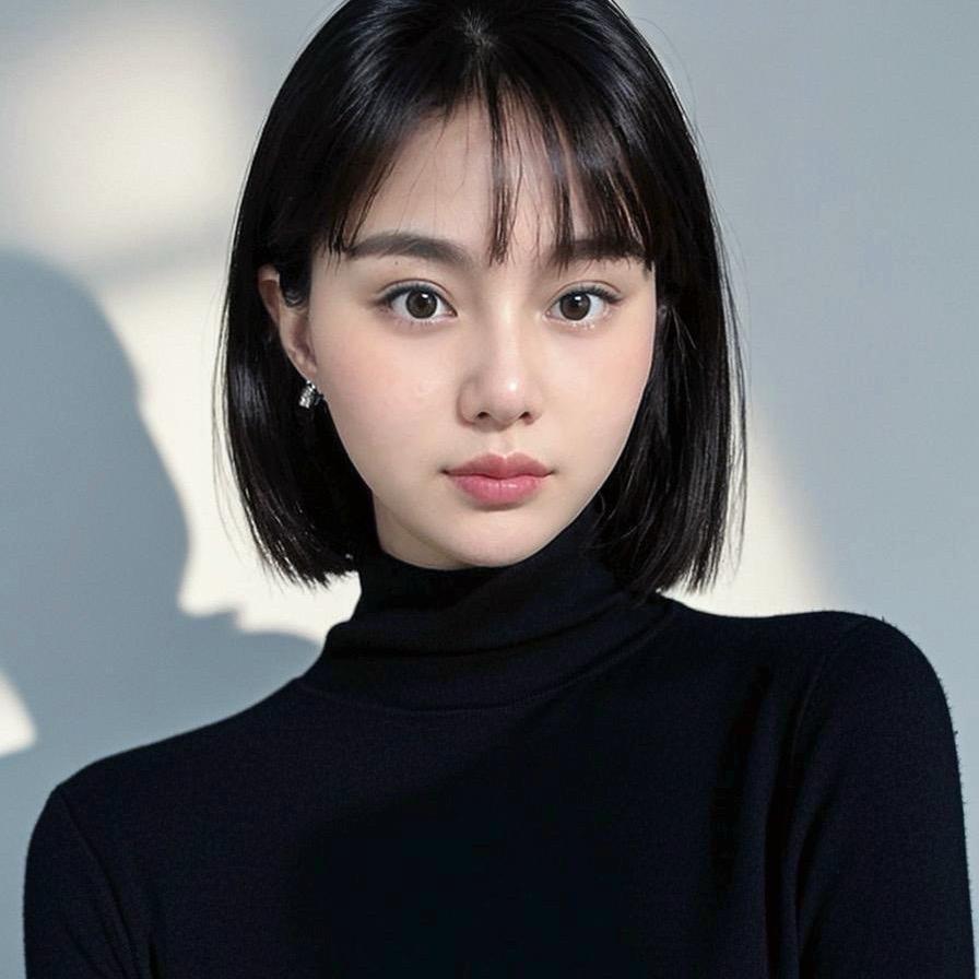 做眉毛的小姐姐