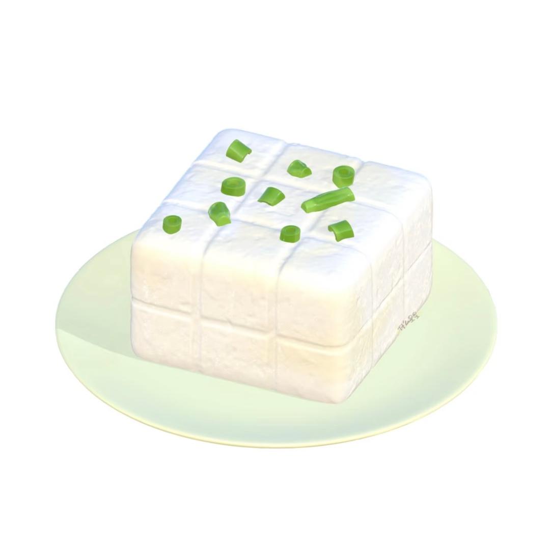 小葱拌豆腐