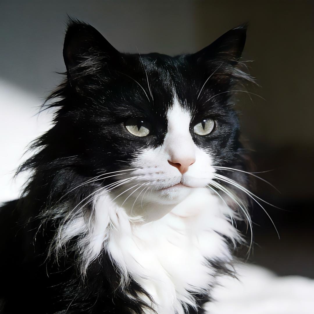 黑妞是只牛奶猫