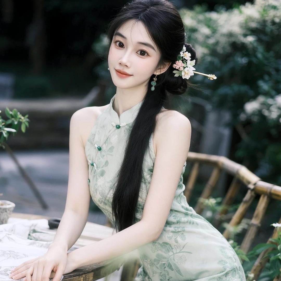 安诗歌心选旗袍