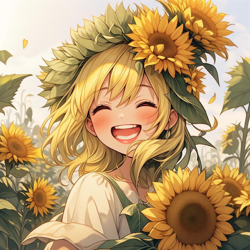 开心的向日葵🌻