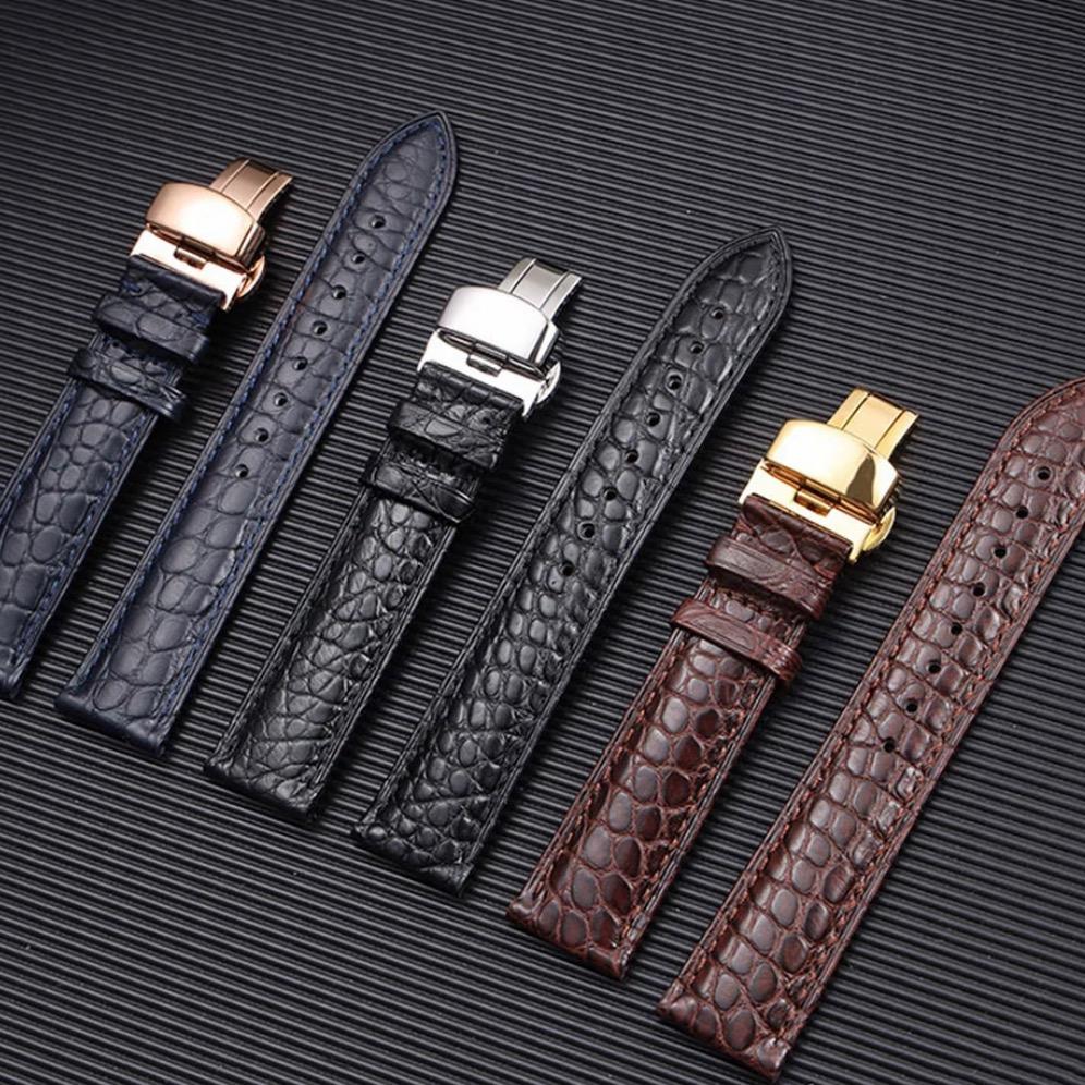 天工奢品鳄鱼皮表带