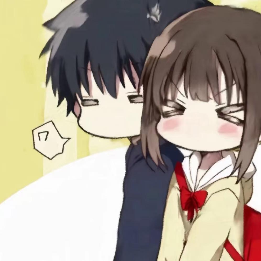 无语的蓝色面条