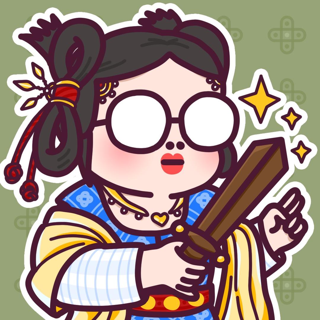 美丽富贵发仙子