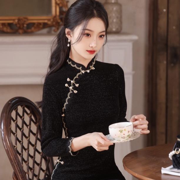 柿子旗袍服饰