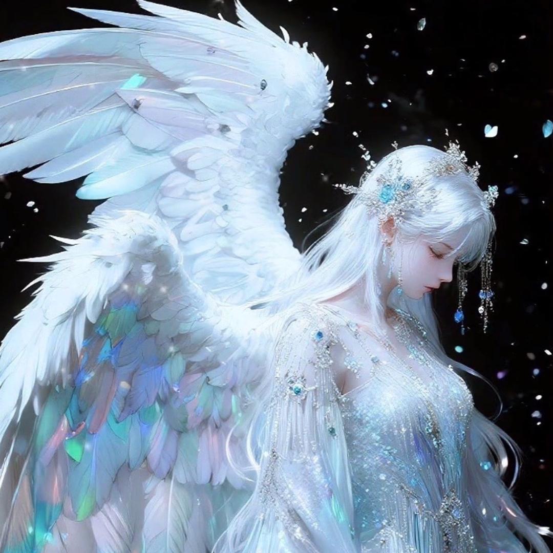 Silvery white✨