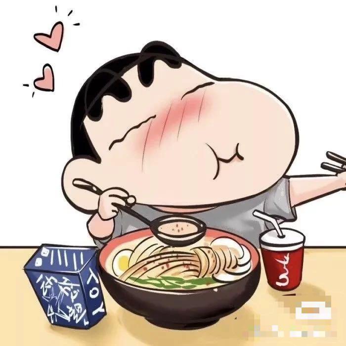 到饭点了.