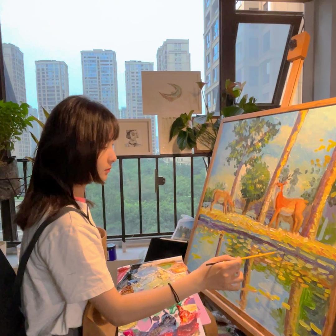 时一爱画画