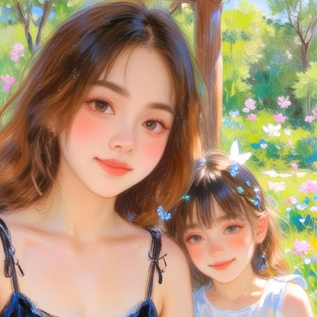 茉茉儿童编发