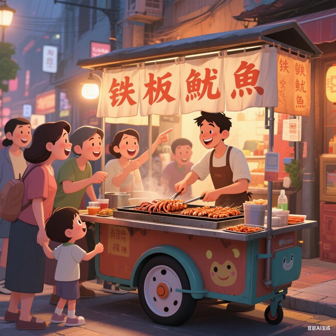 卖鱿鱼的小陈