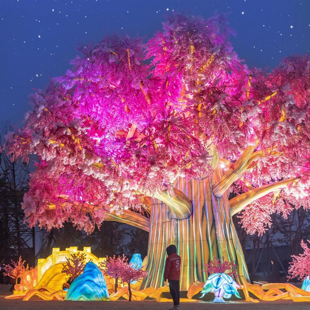 彩灯灯会策划 霓虹灯饰定制