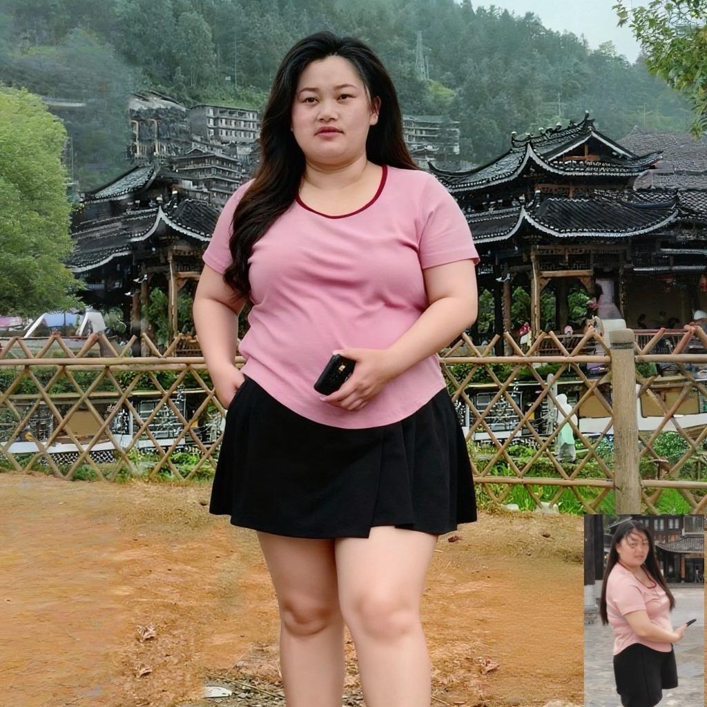 旭妈👩转圈健身