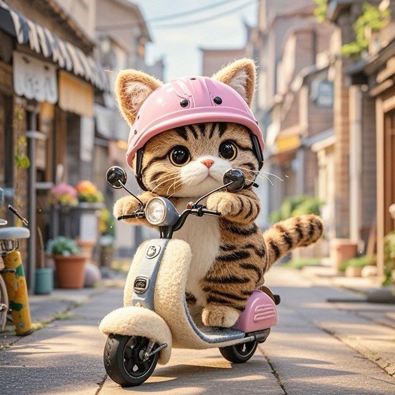 可爱的小橘猫