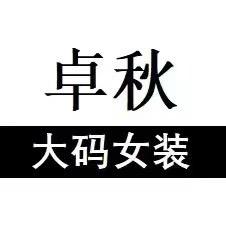 卓秋大码女装 源头批发商