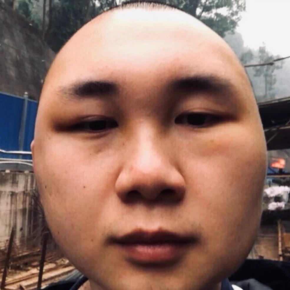 睡着了