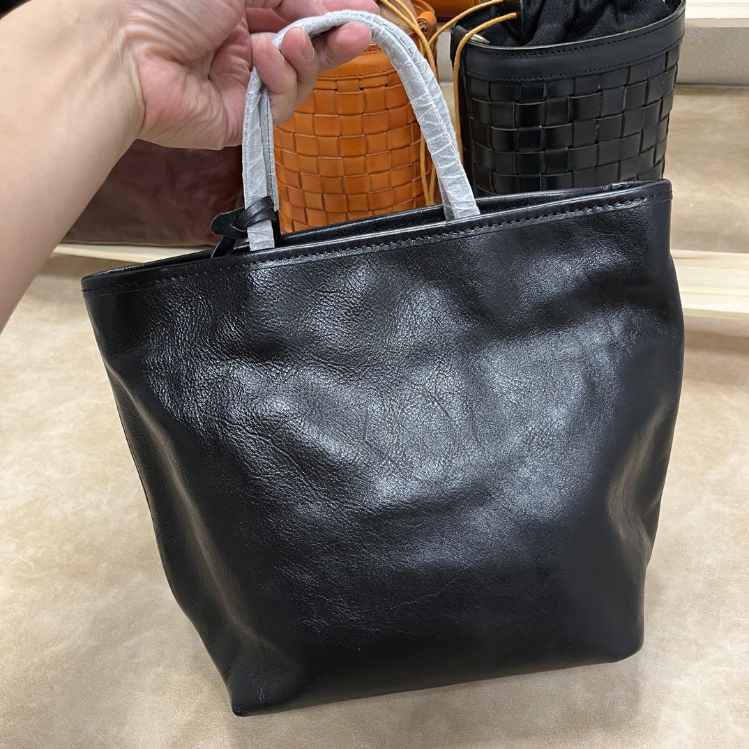 咖啡牛皮手工包