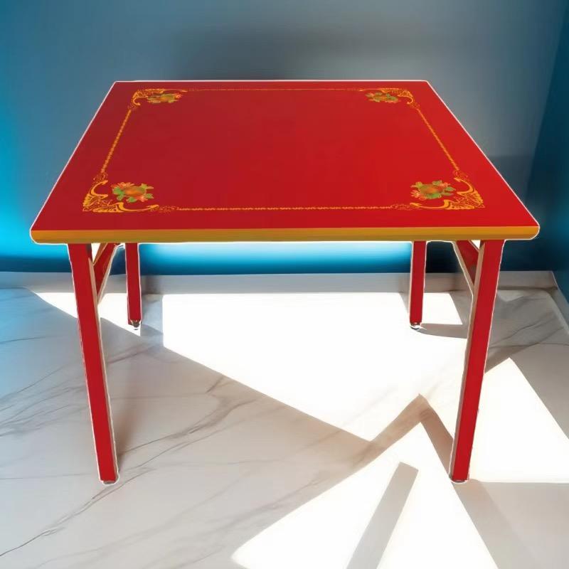 福运来不锈钢八仙桌工艺品